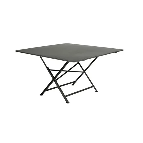 Indispensable au jardin：Table pliante rectangulaire en acier coloris romarin Cargo Fermob - 190 x 90 x 74 cm