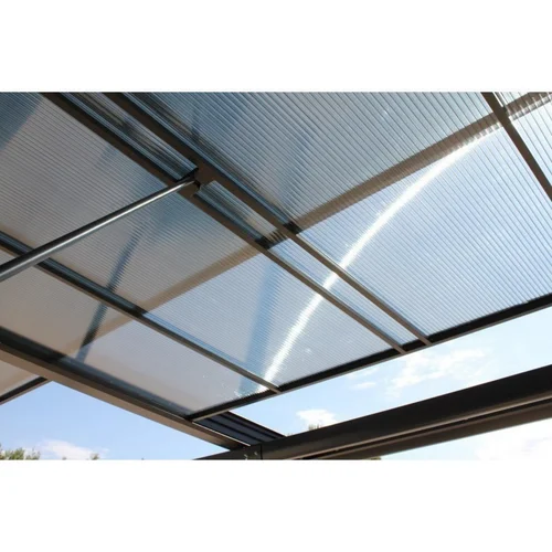 Côté végétal：Extension pergola Azura polycarbonate, couverture seule - COULEURS DU MONDE