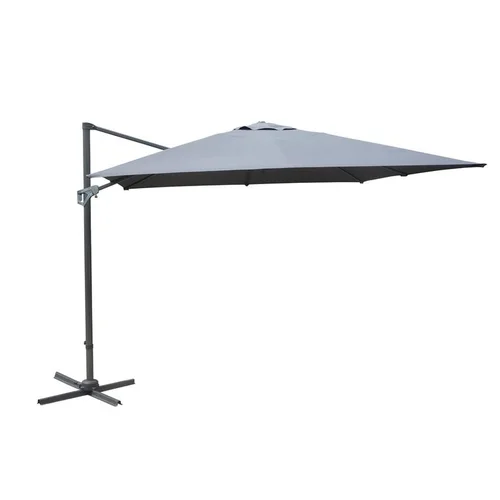 Équipement au jardin：Toile pour parasol déporté coloris gris - 3 x 4 m