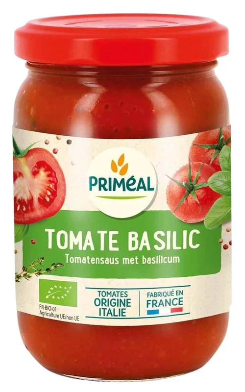 Pour un extérieur accueillant:Sauce tomate au basilic bio en pot de 200 g