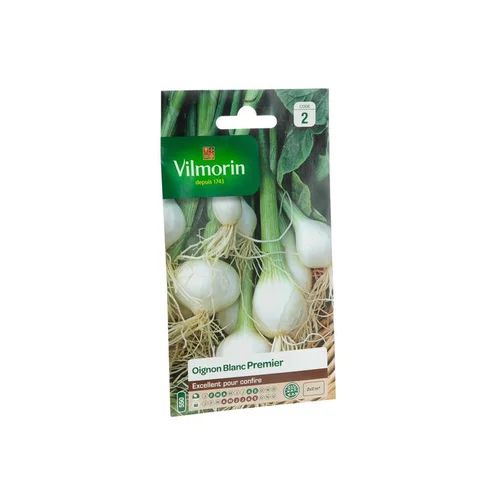Extérieur utile：Graines d’Oignon blanc Vilmorin - graines à semer