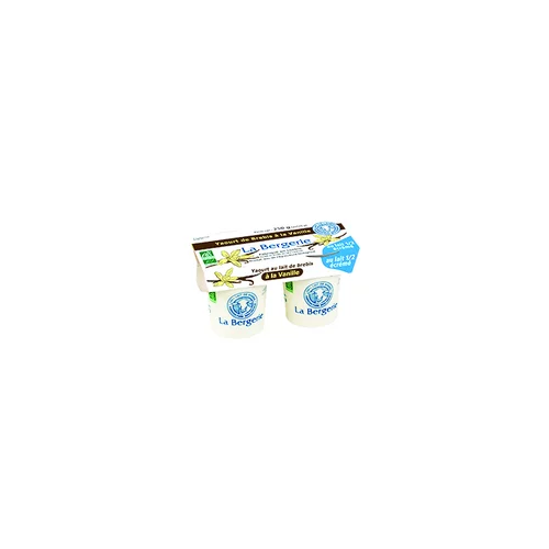 Pour créer votre espace extérieur:Yaourt brebis vanille demi-écrémé - 2 x 125 g