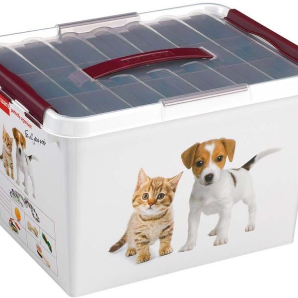 Boite Q-line motif animaux (22 litres)