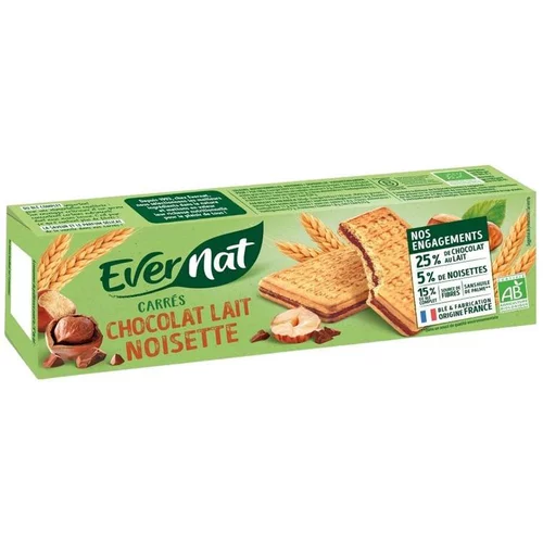 Maison et extérieur:Goûters au chocolat au lait et à la noisette - 225 gr