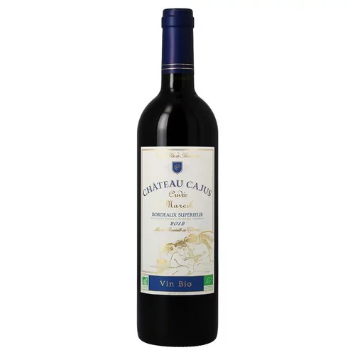 Idée jardin:Bordeaux AOC cuvée des anges rouge bio Château Cajus - 75 cl