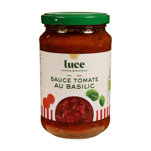 Solution pratique:Sauce tomate basilic bio Luce - 340 g