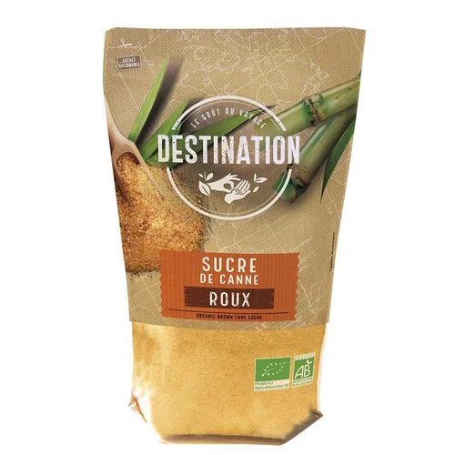 Une touche jardin：Sucre de canne roux - 1 Kg