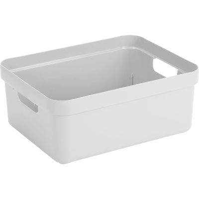 Boite de rangement Sigma home Box 24L (Blanc)