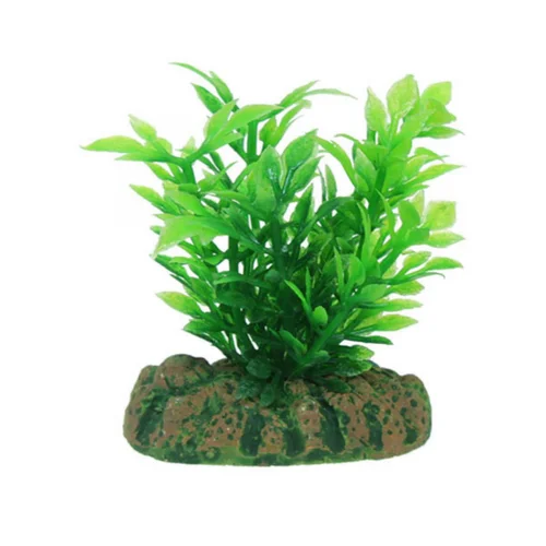 Les incontournables du jardin:Plante artificielle pour aquarium, buisson AQUA NOVA - hauteur 4cm