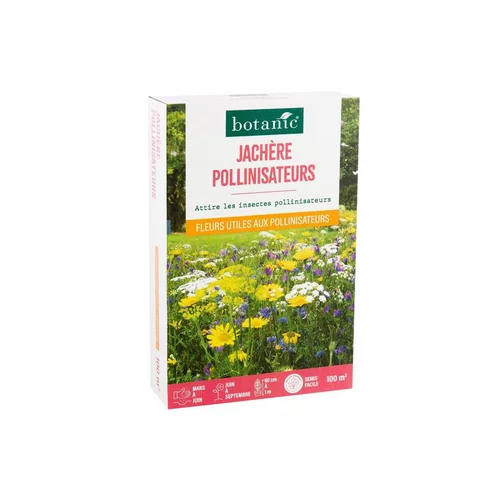 Pour un jardin bien organisé:Jachère pour pollinisateurs botanic® - graines à semer (100 m²)