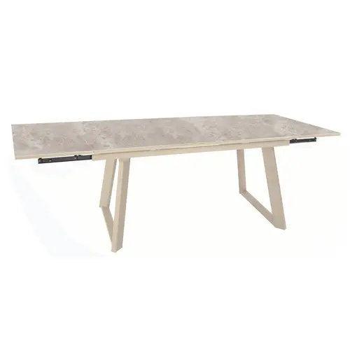 Pour personnaliser vos extérieurs:Table Malo avec 2 rallonges en aluminium - 180 x 230 x 280 x 100 cm