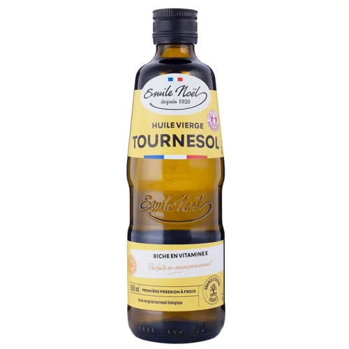Pour vos moments en extérieur：Huile vierge de tournesol bio en bouteille de 500 ml