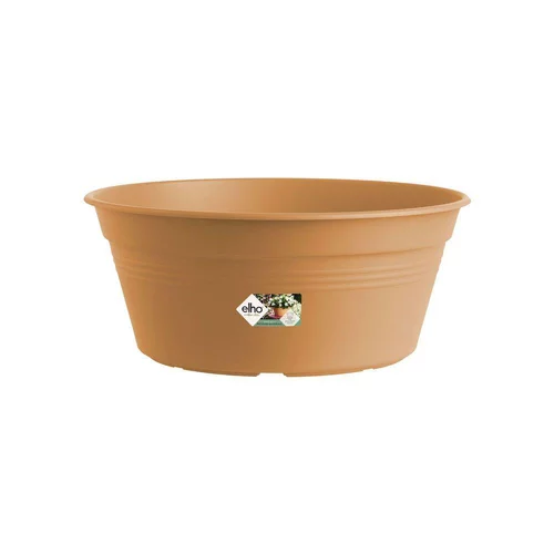 Parfait au jardin:Coupe coloris terre cuite doux Elho Green Basics - Ø 33 cm