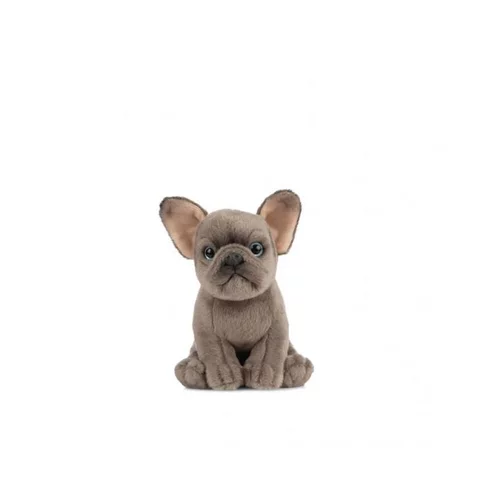 Pensé pour le jardin：Chiot bouledogue français Living Nature - 16 cm