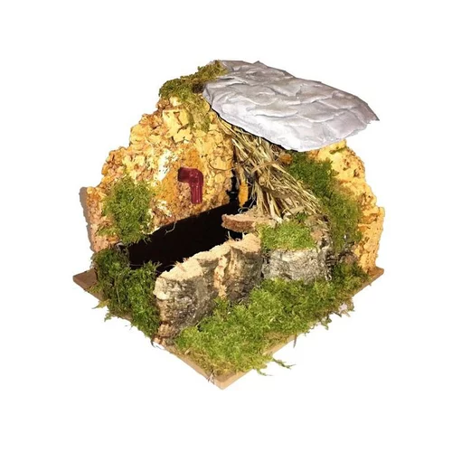 Les incontournables du jardin:Fontaine avec toit - 16 cm