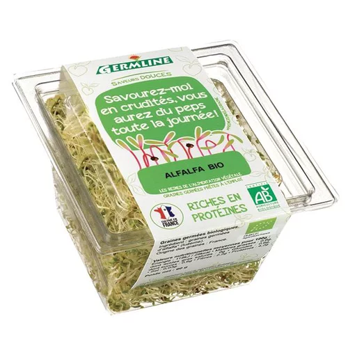 Pratique dehors：Alfalfa germé bio Germline - 60 g