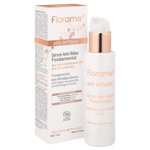 Pour simplifier le jardin:Sérum Antirides Fondamental Âge Intense flacon 15 ml blanc