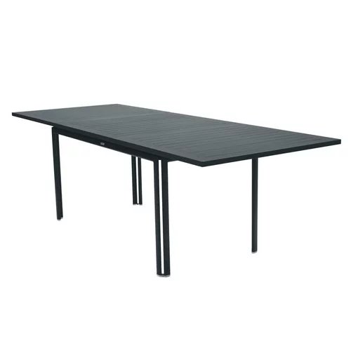 Pratique extérieur:Table Costa avec rallonges en aluminium Fermob - 160 x 240 x 91 cm
