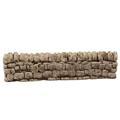 Pour vos moments au jardin:Muret en pierre - 19 cm