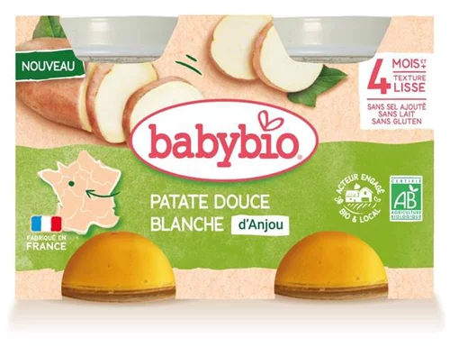 Tendance au jardin:Patate douce blanche d'Anjou Baby Bio - 2 x 130 g