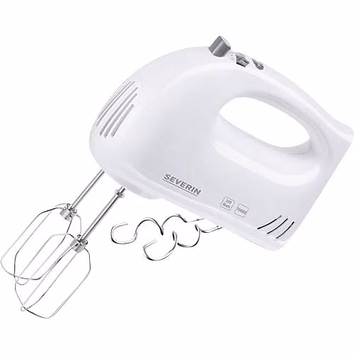 Severin HM3820 Batteur électrique 300 W blanc – 5 vitesses avec fonction Turbo