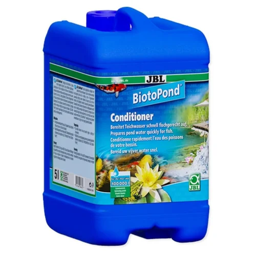 Extérieur loisirs:Protection peau et branchies pour poissons, naturelle, JBL BASSIN BiotoPond - 5L