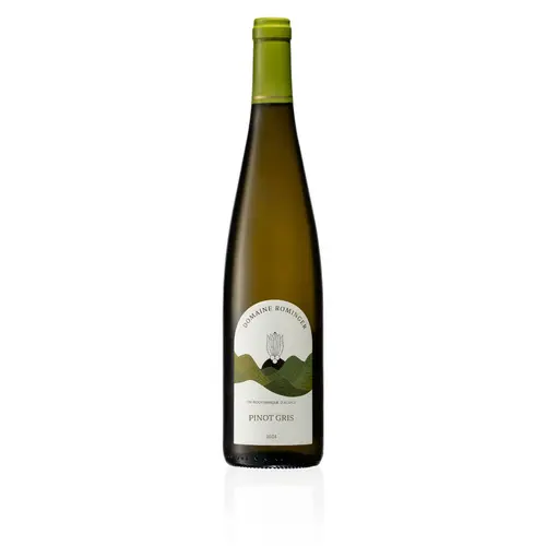 Pour compléter votre espace extérieur:Vin d'Alsace pinot gris Vallée Noble domaine Rominger - 75 cl