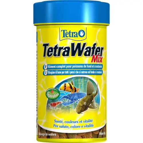 Jardin extérieur:Nourriture mixte pour poissons, 48g - 100ml, TETRA Wafermix