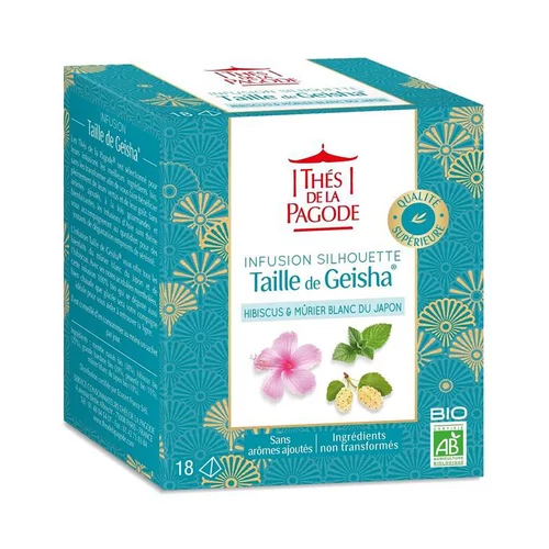 Indispensable au jardin:Infusion bio Taille de Geisha - 18 sachets