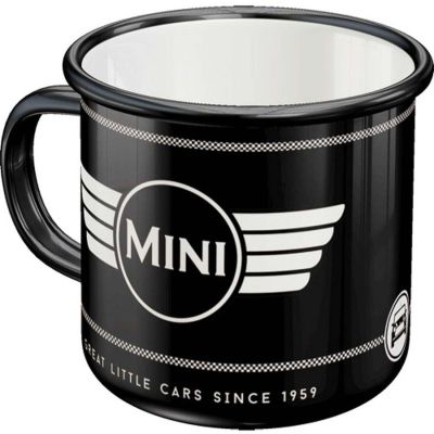 Mug publicitaire en métal émaillé 360 ml (Mini)