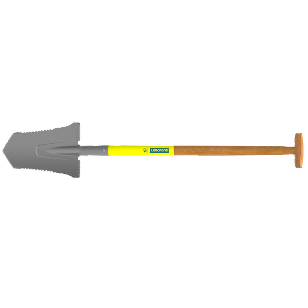 Leborgne Louchet transplantation Duopro - 33 cm manche béquille en bois certifié PEFC 100%
