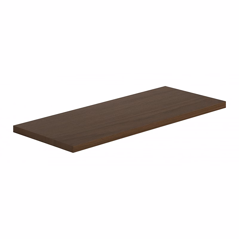 Étagère murale en bois – chêne tabac, 56x23, 7x2, 3 cm, Smart