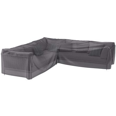 Housse de protection respirante pour ensemble de mobilier extérieur (Pour ensemble mobilier angle 255x255x100xH70 cm)