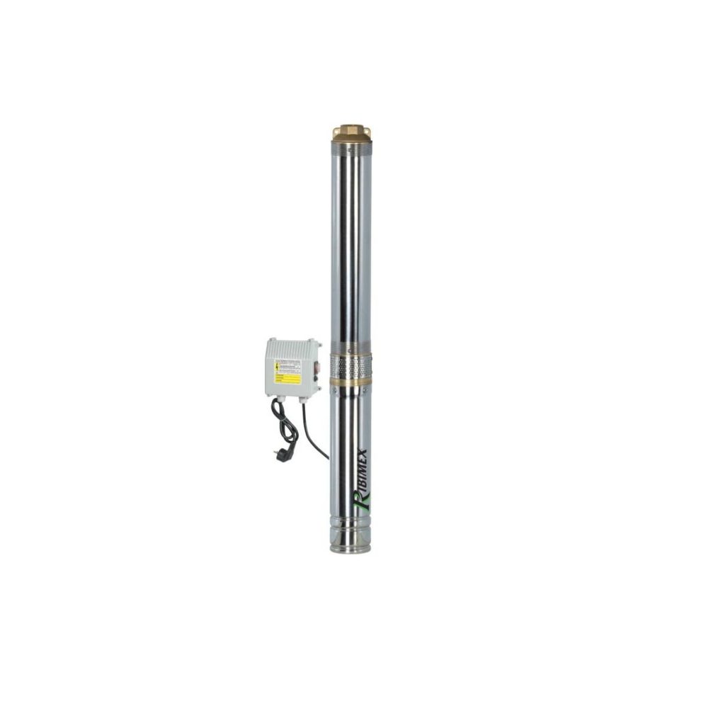 Ribimex Pompe grande profondeur 95m 750w 14 turbines - prpgp750/95-40