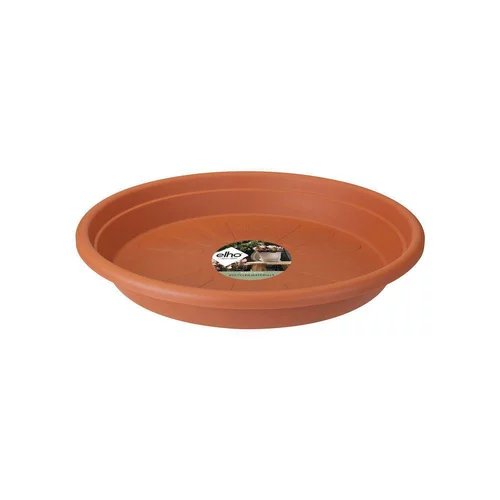 Pour donner du style à l’extérieur:Soucoupe Ronde couleur terre cuite - Ø 21x3.1 cm