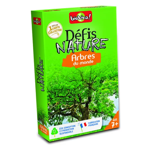 À avoir pour l’extérieur：Défis Nature – Arbres du monde