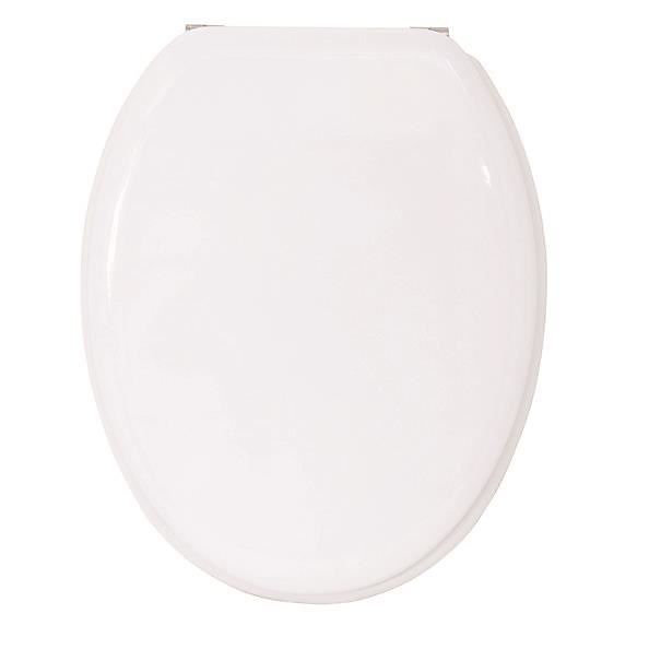 Abattant Wc MDF Blanc – MSV, Universel, Accessoires de salle de bain