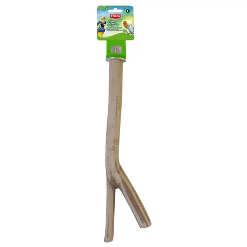 Utile pour l’extérieur：Perchoir branche en bois taille L 30 cm