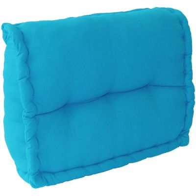 Coussin cale-rein en coton coloré (Turquoise)