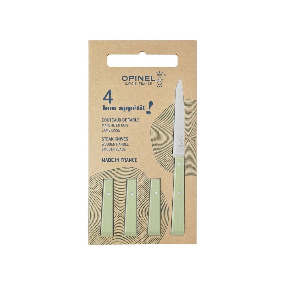 Opinel Set de couteaux coffret 4pcs bon appetit sauge