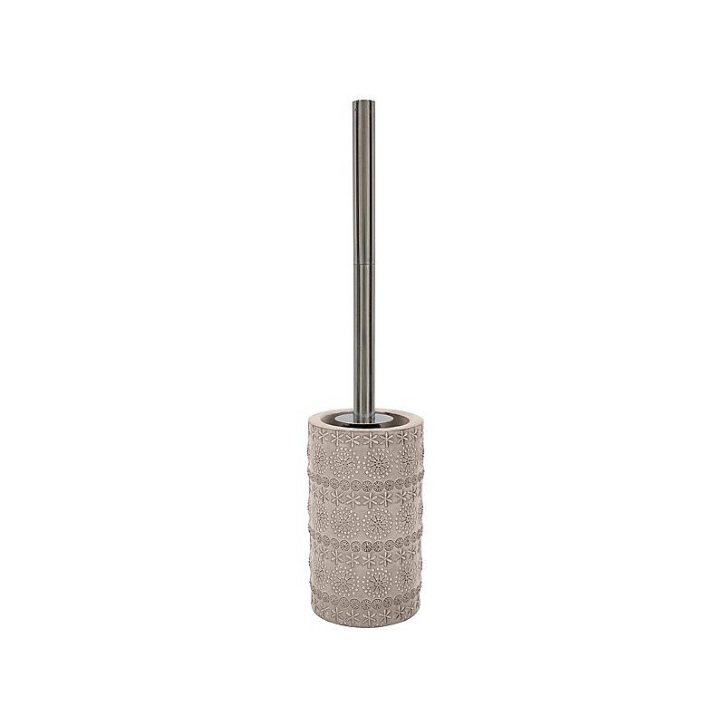 Accessoire WC – Brosse Wc avec support Porcelaine RELIEF Beige Spirella