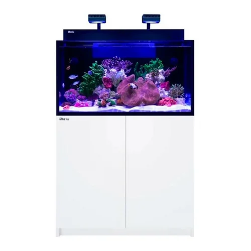 Choix jardin:Aquarium marin Max Nano G2 XXL + Meuble Blanc - RED SEA AQUARIUM - 200L