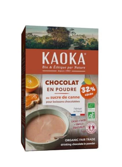 Idée utile：Chocolat en poudre Kaoka - 400 g