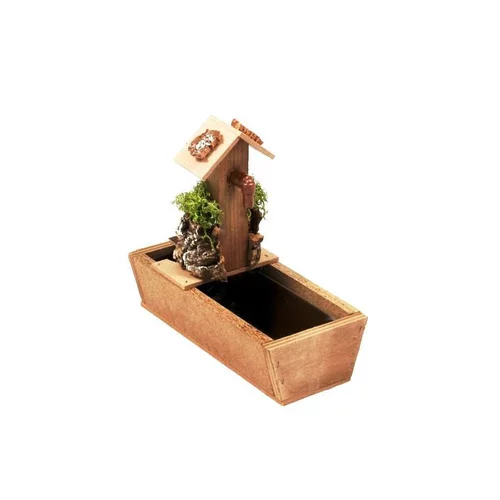 Pour vos jardins:Fontaine avec abreuvoir - 17 cm