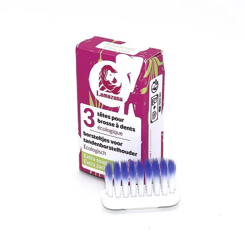 Jardin en extérieur:Recharge de 3 tête extra souples Lamazuna - 3 pièces