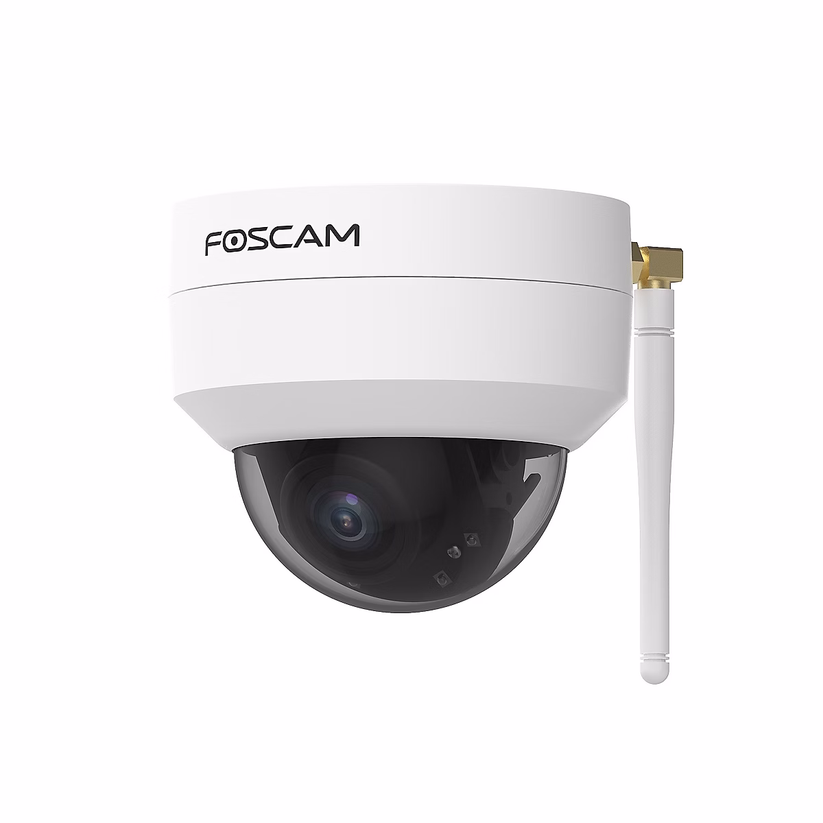 Caméra IP Wi – Fi extérieure motorisée 4MP, Zoom optique x4, Foscam D4Z Blanc