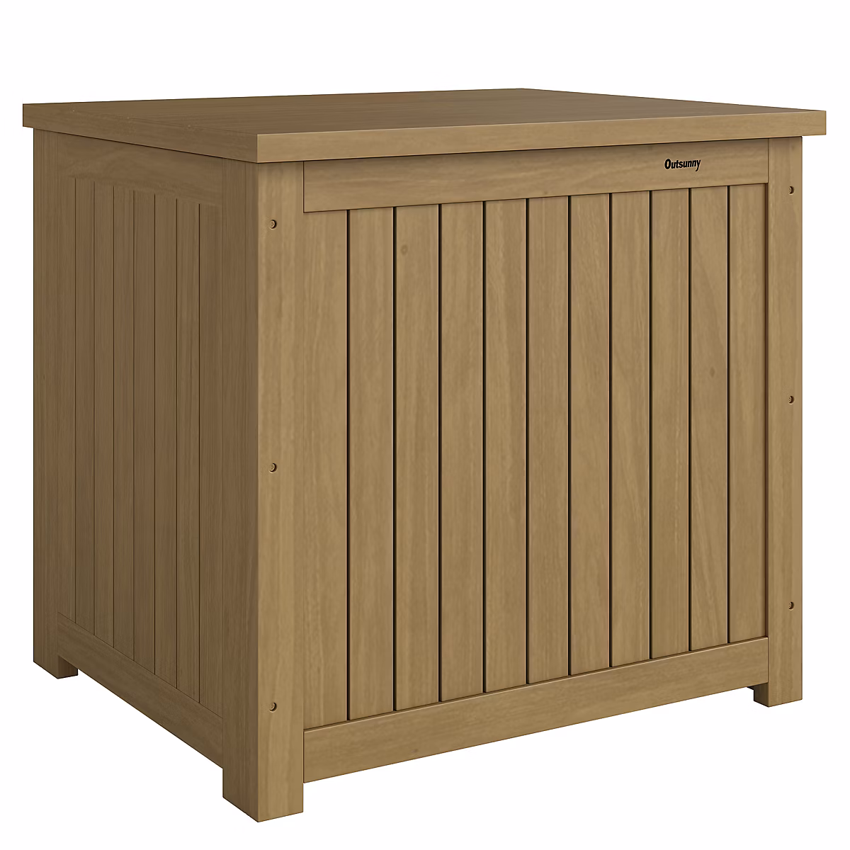 Coffre de jardin bois 130L doublure amovible | Coffre de jardin