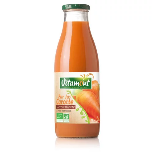 Idée simple:Jus de carotte lactofermenté bio 75 cl