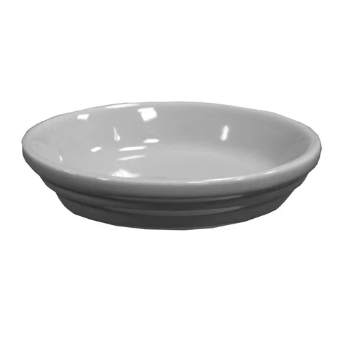 Qualité extérieur:Soucoupe gris clair pour pot horticole - Ø 12 cm x H2,5 cm