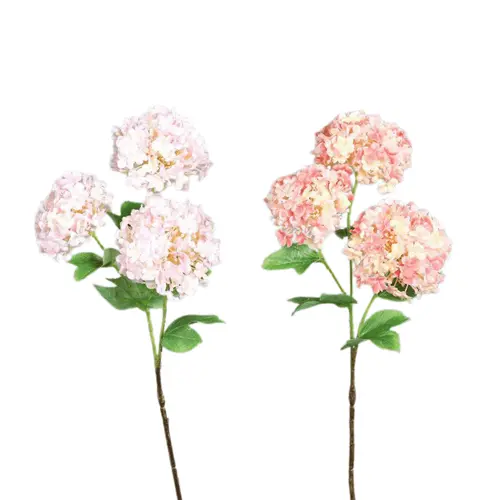 Pour profiter pleinement du jardin:Viburnum artificiel 3 ombelles - 60 cm